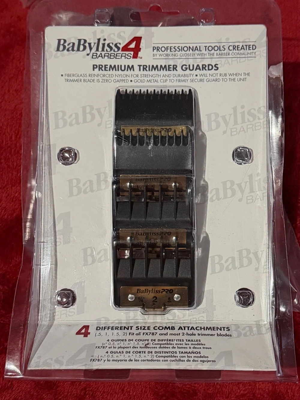 BaByliss 4 PROFESSIONAL  Premium Trimmer Guards